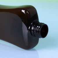 Flacon de pulvérisation de sérum d'huile de bronzage pour le visage en plastique ambre foncé de 8 oz avec pulvérisateur à brume fine 250ml flacon de pulvérisation de cheveux anti-moustiques