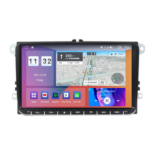 Android 9 Cheap Lecteur autoradio 9 pouces pour Vw VolksWagen Golf <span class=keywords><strong>Skoda</strong></span> Seat avec <span class=keywords><strong>Apple</strong></span> <span class=keywords><strong>CarPlay</strong></span> - Product Image 1