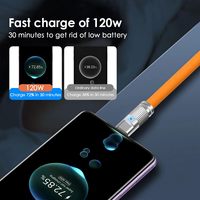 Câble de charge rapide et de synchronisation de données USB-A vers USB-C 2026, 1 m (3,3 pi), orange, pour téléphones Android, ordinateurs portables, tablettes, chargeur de voiture - Chine