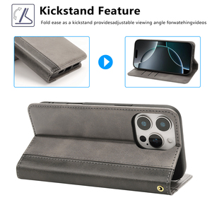 Funda de cuero para móvil con tapa tipo folio, fundas magnéticas para teléfono móvil para <span class=keywords><strong>Moto</strong></span> G55 G35 <span class=keywords><strong>G</strong></span> 5G 2025 Edge 50, funda a prueba de golpes, tarjetero, billetera - Product Image 3