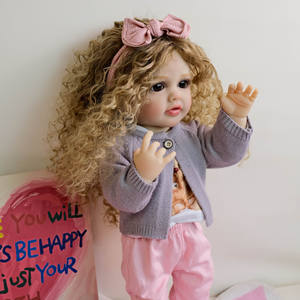 Poupée bébé réaliste <span class=keywords><strong>en</strong></span> vinyle souple de 55 cm, poupée bébé réaliste <span class=keywords><strong>en</strong></span> <span class=keywords><strong>silicone</strong></span>, poupée bébé reborn pour fille, poupées bébé reborn <span class=keywords><strong>en</strong></span> <span class=keywords><strong>silicone</strong></span>, jouets pour enfants - Product Image 4