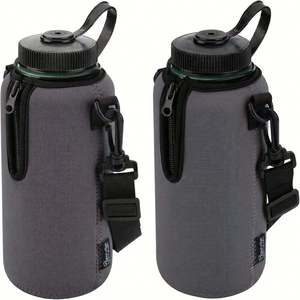 Bouteilles d'eau isothermes décontractées à large ouverture 32oz pour la randonnée, la gym et l'extérieur – Empêche la condensation, personnalisables pour sac à dos - Product Image 6