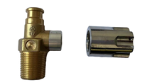 Ventes directes d'usine HPb59-1 vanne de cylindre GPL en laiton avec serrure de remplissage