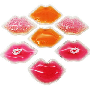 <span class=keywords><strong>Gel</strong></span> de glace magique en forme de lèvre, thérapie du visage et du corps, réutilisable, chaud et froid - Product Image 4