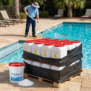 Productos Químicos para Limpieza <span class=keywords><strong>de</strong></span> Piscinas, Tratamiento <span class=keywords><strong>de</strong></span> <span class=keywords><strong>Cloro</strong></span> <span class=keywords><strong>de</strong></span> 40 lb en Cubeta Grande para Piscinas - Product Image 3