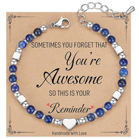 Bracelet Unisexe Extensible Simple et Tendance en Cristal Naturel, Agate, Œil de Tigre et Strass, Idéal pour Cadeau, Vente en Gros et Échantillonnage
