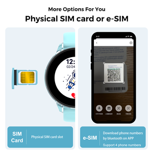 นาฬิกาอัจฉริยะสำหรับเด็ก LT58 4G รองรับวิดีโอคอล GPS WIFI LBS หน้าจอ AMOLED ทรงกลม UWS6130E พร้อมฟังก์ชั่น SOS วิดีโอคอล และโทรด้วยเสียง - Product Image 2