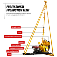 Foreuse rotative hydraulique sur chenilles Hengwang avec moteur et composants essentiels pour le forage de puits et le piegeage de fondations