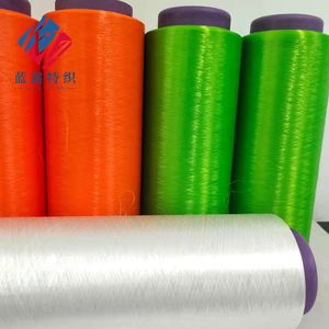 Tissu résistant aux coupures en fibre UHMWPE 15D haute résistance, orange, fine densité - Product Image 2