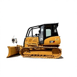 Used Caterpillar D5K Crawler Bulldozer 100HP Cummins Engine 4.5m3 Dozing Capacity <b>Tracked</b> Earthmoving Machine 2020 Model <b>Pump</b> - Product Image 1
