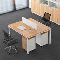 EKL Bureau ergonomique moderne Bureau de poste de travail modulaire ouvert Meubles Table de poste de travail facile à assembler