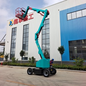 Plateforme élévatrice hydraulique électrique Longqing TB11E-TB22E 9,5m-20,5m avec équipement <span class=keywords><strong>de</strong></span> sécurité, empattement <span class=keywords><strong>de</strong></span> 2000 mm pour chantier <span class=keywords><strong>de</strong></span> construction - Product Image 2