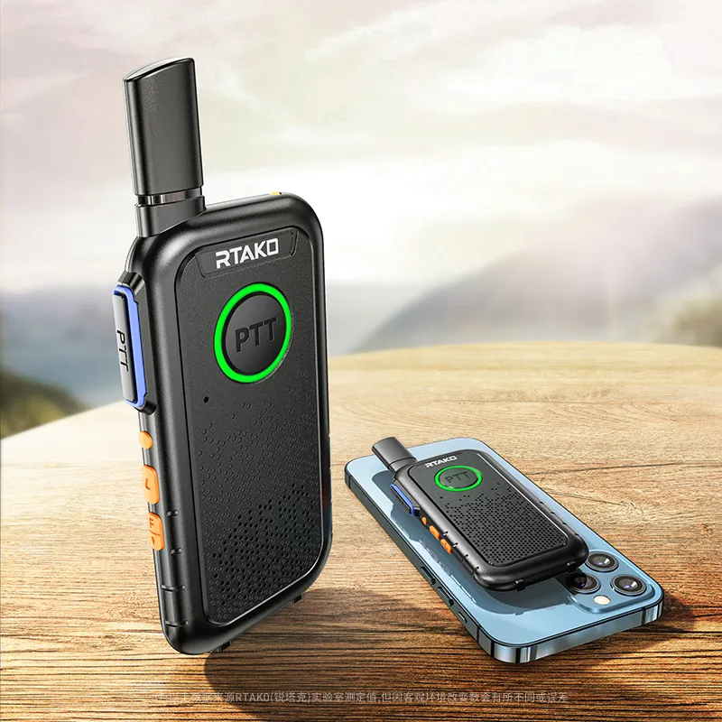 Mini Interphone Wireless Two Way Radio Talking to Long Range Wifi GPS Outdoor 3km Long Distance Walkie Talkie