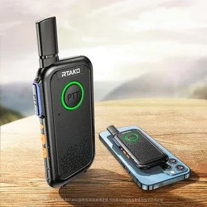 Mini Inter phone Wireless Funkgerät mit großer Reichweite Wifi GPS Outdoor 3km Langstrecken-Walkie-Talkie