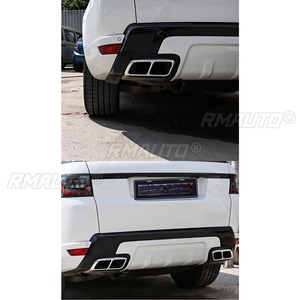 อุปกรณ์ตกแต่งรถยนต์สำหรับ Range Rover Sport ปี 2023-2024 ท่อไอเสีย ปลายท่อไอเสีย ชุดแต่งกันชนท้าย - Product Image 4