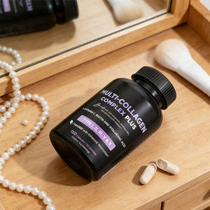 Capsules de collagène marin Super Glut OEM en marque blanche pour l'éclat et l'anti-âge, enrichies en vitamines, pour adultes - Product Image 5