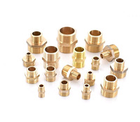 Connecteurs en laiton BSP NPT UNF femelle filetage mâle virole connecteur de fixation té adaptateur usinage connexion en laiton sans plomb