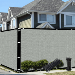 CHAOZHAN Grillage de clôture <span class=keywords><strong>rectangulaire</strong></span> de haute qualité en polyéthylène tissé haute densité, écran de protection et de confidentialité, filet extérieur - Product Image 5