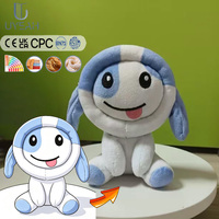 Uyeah OEM/ODM CE Design Personnalisé Chien de Dessin Animé Mascotte de Marque Mignonne Kawaii Jouet en Peluche Doux Personnalisé Mini Chien en Peluche Cadeaux