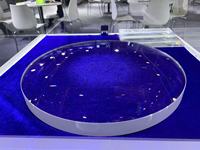 Matériau Quartz Corning 7980, RMS 0.011 Lambda Grande ouverture Diamètre 360mm Lentille de haute précision