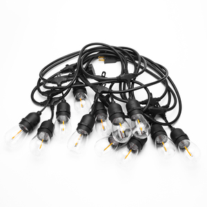 Việt Nam Nhà Máy 7.3M 12 Bóng Đèn Kỳ Nghỉ Trang Trí Không Thấm Nước Giáng Sinh Ánh Sáng Trong Nhà Ngoài Trời LED <span class=keywords><strong>Globe</strong></span> Ánh Sáng Edison Chuỗi Đèn - Product Image 3