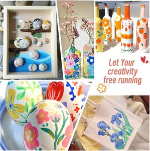 EN71 Chứng Nhận 24/48/72 Màu Sắc Đánh Dấu Phác Thảo Đánh Dấu Bàn Chải Kép Acrylic Bút Nghệ Thuật Trường Nguồn Cung Cấp Vẽ Thiết Lập - Product Image 5