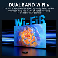 Smart TV Box Android 14 RK3518 Android 14.0 2GB+16GB 2.4G/5GHz WIFI Reproductor Multimedia 4K