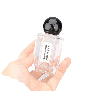 ขวดสเปรย์แก้วแบบพกพาขนาด 50 มล. แบบเติมได้ ฝาเกลียว คล้ายกับ <span class=keywords><strong>Byredo</strong></span> Gypsy Water Atomizer - Product Image 4