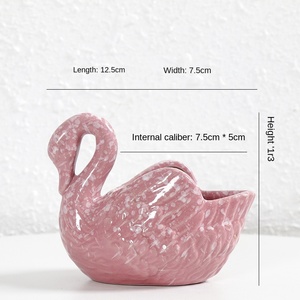 Su misura in ceramica fioriera animale fioriera vasi interni per piante grazioso <span class=keywords><strong>vaso</strong></span> di fiori per la decorazione della casa - Product Image 6