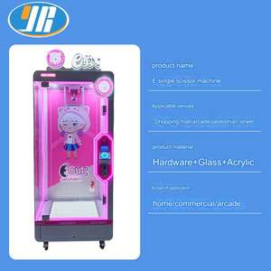 Grue stable et machines à prix Key Master Cut Mini jeu d'arcade à pièces avec griffe en métal exploité par griffe opérée - Product Image 5