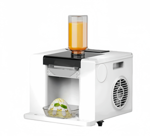 Electric Desktop Snowflakes Maker <b>Slush</b> Making <b>Machine</b> Commercial Shaved <b>Ice</b> Making Tool Stainless Steel Construction - Product Image 3