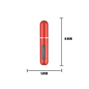 प्रीमियम डिफ्यूज़र बोतल ग्लास खाली कस्टम रंग और नीचे भरे स्प्रे बोतल डिजाइन के साथ इत्र के लिए 5 मिली बोतल - Product Image 2