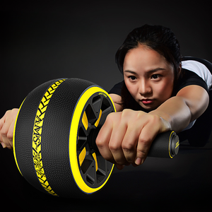 男性用および女性用ホームプッシュ腹筋フィットネス機器で腹筋ローラーを動かして胃の運動を減らします - Product Image 2