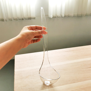 Cucharón para Sopa Profundo de Policarbonato Irrompible, Cucharón de Plástico Duro Transparente, Cucharón Largo y Profundo para Cocina - Product Image 1