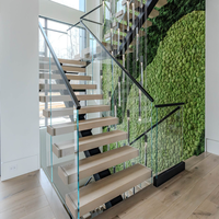 CBMMart Top Design Garde-corps en verre Garde-corps traditionnel en verre pour escalier