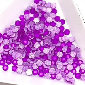 Diamantes de imitación Hot Fix de cristal blanco neón de venta directa de fábrica para vestido - Product Image 4