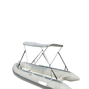 <span class=keywords><strong>Toile</strong></span> <span class=keywords><strong>de</strong></span> bâche pour <span class=keywords><strong>ponton</strong></span> <span class=keywords><strong>de</strong></span> bateau, 4 arceaux avec soufflet / fermetures éclair - Product Image 3
