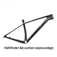 Cadre de vélo de montagne en carbone BeeBIKE MTBF2010 29er Hardtail XC 29er Toray T800 M46 BOOST 12x148mm PF92 840g