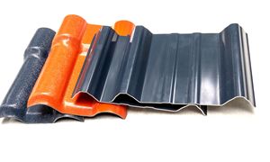 Panneaux de <span class=keywords><strong>toiture</strong></span> en PVC gris, ondulés, durables, <span class=keywords><strong>pour</strong></span> villa - Product Image 3