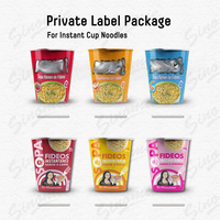 Nouilles Instantanées en Coupe Chinoises les Plus Vendues Plats Préparés Mr. Noodles HALAL 65g