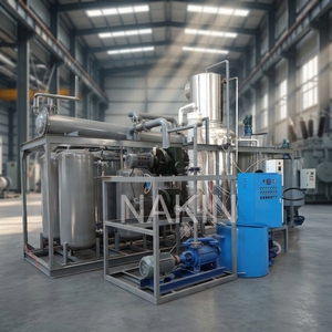 Impianto di Riciclaggio Olio Motore Usato: Trasforma i Rifiuti Lubrificanti in <span class=keywords><strong>Diesel</strong></span> e Olio Base - Product Image 1