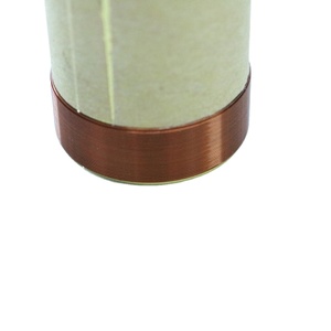 Échantillon Gratuit - Promotion Spéciale : Fil de Cuivre Brun en Papier Kraft de 1 Pouce (3,6 ohms) pour Haut-parleur de Voiture, Audio Automobile OEM, Bobine Vocale Audio Domestique - Product Image 4