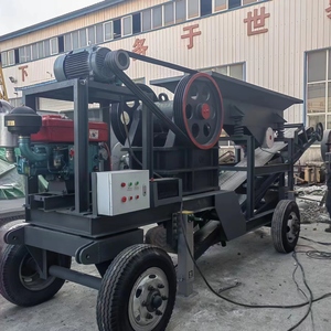 Concasseur à mâchoires mobile Hengtong, prix usine, moteur AC, faible coût d'entretien, idéal pour l'extraction d'or, de minerai, de pierre de rivière et de sable - Product Image 2