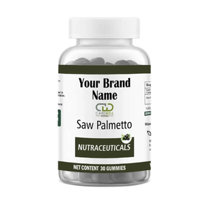 Premium Vegan Saw Palmetto Gummies Paquete de 30 disponibles Etiqueta Privada marca saw palmetto gommy - Product Image 1