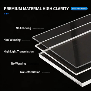 Wholesale PMMA Panel Custom Cast Clear <strong>Acrylic</strong> Sheet Transparent <strong>Sublimation</strong> Laser Cutting Gold Pearl Frosted Board UV Printing - Product Image 3
