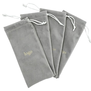 Sac à poussière en velours personnalisé avec cordon de serrage, pochette de rangement pour sacs à main, chaussures, montres, emballage OEM ODM, vente en gros, doublure douce - Product Image 1