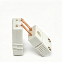 Connecteur thermocouple miniature de type U pour connexion de câble thermocouple, capteur de température ignifuge, prise thermocouple