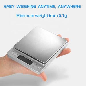 Großhandel I2000 Digital Wiegen Goldschmuck <span class=keywords><strong>Mini</strong></span> Taschen waage <span class=keywords><strong>500g</strong></span>/0,01g - Product Image 3