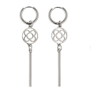 316L Acero Quirúrgico Hipoalergénico Flor Colgante <span class=keywords><strong>Aro</strong></span> <span class=keywords><strong>Barcelona</strong></span> Símbolo Pendientes Panot <span class=keywords><strong>Barcelona</strong></span> Panot Pendientes - Product Image 1