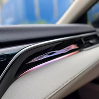 Kit d'éclairage d'ambiance pour voiture 64 couleurs pour Toyota Camry 8ème génération 2018-2023 LHD/RHD, LED intérieur, mise à niveau multi-styles, décoration d'ambiance